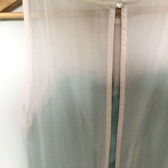 Modcloth Mint Green Floral Lace Dress with POCKETS - Picture 10 of 12